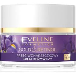Eveline Cosmetics Gold & Retinol krem intensywnie odżywiający przeciw zmarszczkom 60+ 50 ml