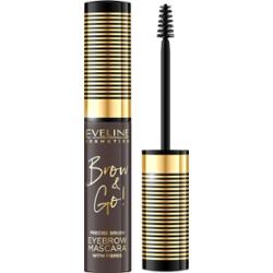 Brow & Go! Maskara do brwi z zagęszczającymi włókienkami nr 02 Dark