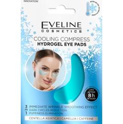 Eveline Cosmetics Hydra Expert hydrożelowa maska wokół oczu z efektem chłodzącym 2 szt.