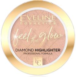 Eveline Cosmetics Feel The Glow rozświetlacz odcień 02 Beach Glow 4,2 g