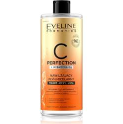 Eveline Cosmetics - C-Perfection - Nawilżający płyn micelarny do demakijażu twarzy, oczu i ust - 500 ml