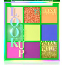 Eveline Cosmetics Look Up Neon Lime paleta cieni do powiek 10,8 g