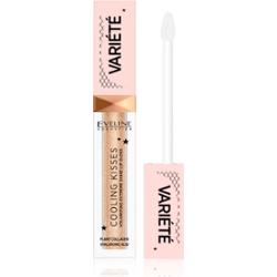 Eveline Cosmetics Variété Cooling Kisses nawilżający błyszczyk do ust z efektem chłodzącym odcień 01 Ice Mint 6,8 ml