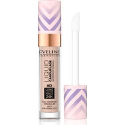 Eveline Cosmetics Liquid Camouflage korektor wodoodporny z kwasem hialuronowym odcień 05 Light Sand 7.5 ml