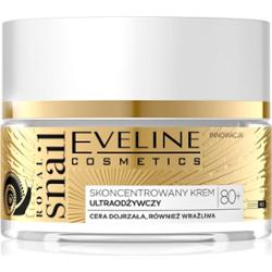 Eveline Cosmetics Royal Snail krem intensywnie odżywiający na głębokie zmarszczki 80+ 50 ml