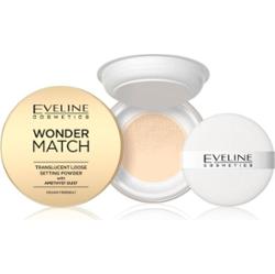 Eveline Cosmetics Wonder Match utrwalający transparentny puder 6 g