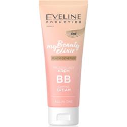 Eveline Cosmetics My Beauty Elixir Peach Cover nawilżający krem BB odcień 02 Dark 30 ml