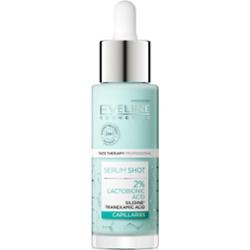 Eveline Cosmetics Serum Shot 2% Lactobionic Acid kojące serum przeciw zaczerwienieniom skóry 30 ml