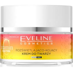 Eveline Cosmetics Vitamin C 3x Action krem rozjaśniający o działaniu uspokajającym 50 ml
