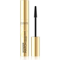 Eveline Cosmetics Wonder Match tusz do rzęs zwiększający objętość i pogrubiający odcień Black 7 ml