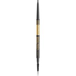 Eveline Cosmetics Micro Precise wodoodporna kredka do brwi ze szczoteczką 2 w 1 odcień 04 Graphite 4 g