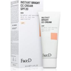 Face D Instant Bright nawilżający krem CC SPF 20 odcień Light 40 ml