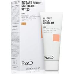 Face D Instant Bright nawilżający krem CC SPF 20 odcień Medium 40 ml