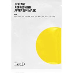 Face D Instant Refreshing Aftersun Mask maseczka nawilżająco-kojąca po opalaniu 1 szt.