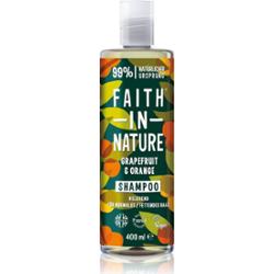 Faith In Nature Grapefruit & Orange szampon naturalny do włosów normalnych i przetłuszczających się 400 ml