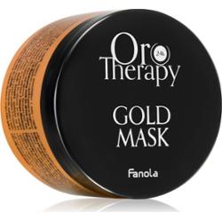 Fanola Oro Therapy Gold Mask maseczka nawilżająca do włosów suchych, trudno poddających się stylizacji 300 ml