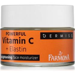 Farmona Dermiss Powerful Vitamin C + Elastin krem do twarzy do rozjaśnienia i nawilżenia 50 ml