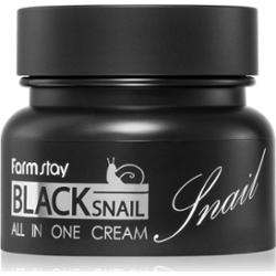 Farmstay Black Snail All-In One odżywczy krem do twarzy z ekstraktem ze śluzu ślimaka 100 ml