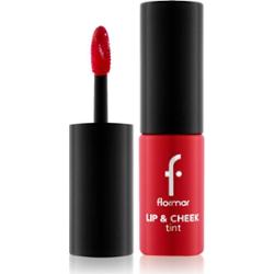flormar Lip & Cheek Tint róż w płynie do ust i policzków odcień 001 Scarlet Ruby 6.7 ml