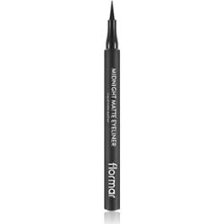 flormar Midnight Matte Eyeliner eyeliner w pisaku z matowym wykończeniem odcień 01 Black 1,2 ml