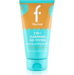 flormar Combination & Oily Skin 3in1 Cleansing Gel oczyszczający żel 3w1 do skóry tłustej i mieszanej 150 ml