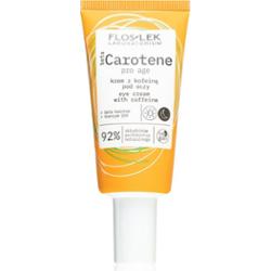 FlosLek Laboratorium Beta Carotene krem pod oczy na worki i zmarszczki z kofeiną 30 ml