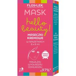 FlosLek Laboratorium Hello beauty! Set zestaw upominkowy do aplikacji maski do twarzy