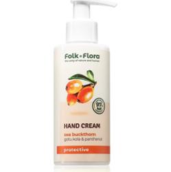 Folk & Flora Sea Buckthorn ochronny krem do rąk o działaniu odżywczym 150 ml