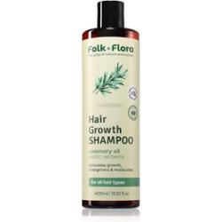 Folk & Flora Verbena szampon nawilżający dla wzmocnienia wzrostu włosów 400 ml
