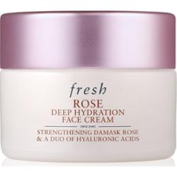 fresh Rose Deep Hydration Face Cream krem nawilżający do twarzy z kwasem hialuronowym 15 ml