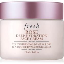 fresh Rose Deep Hydration Face Cream krem nawilżający do twarzy z kwasem hialuronowym 50 ml