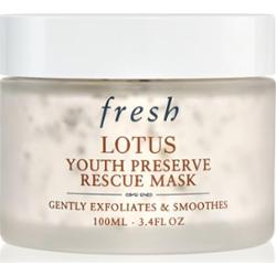 fresh Lotus Youth Preserve Rescue Mask maseczka złuszczająca przeciw starzeniu się 100 ml