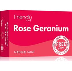 Friendly Soap Natural Soap Rose Geranium mydło naturalne 95 g