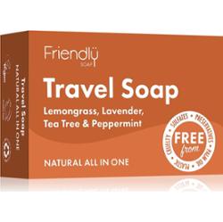Friendly Soap Travel Soap Hair & Body mydło naturalne do ciała i włosów 95 g