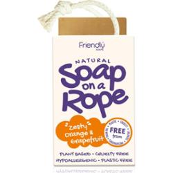 Friendly Soap Soap on a Rope Orange & Grapefruit mydło naturalne 95 g