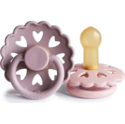 FRIGG Fairytale Size 2:6-18 months smoczek The Little Mermaid/Thumbelina 2 szt.