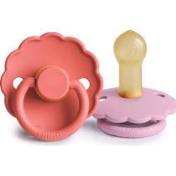 FRIGG Daisy Size 2:6-18 months smoczek Poppy/Lupine 2 szt.