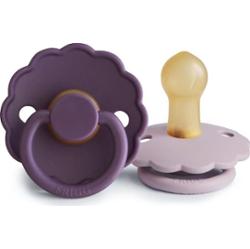 FRIGG Daisy Size 1:0-6 months smoczek Violet Dream/Soft Lilac 2 szt.