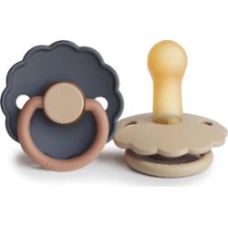 FRIGG Daisy Size 2:6-18 months smoczek Aurora/Croissant 2 szt.