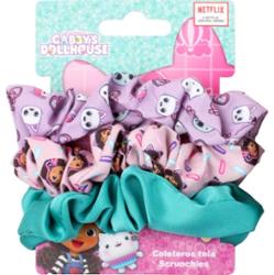Gabby's Dollhouse Hair Accessories Scrunchies gumki do włosów 3 szt.