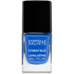 Gabriella Salvete Longlasting Enamel długotrwały lakier do paznokci z wysokim połyskiem odcień 03 Cobalt Blue 11 ml