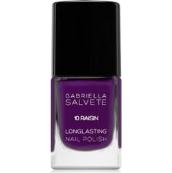 Gabriella Salvete Longlasting Enamel długotrwały lakier do paznokci z wysokim połyskiem odcień 10 Raisin 11 ml