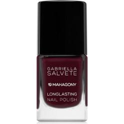 Gabriella Salvete Longlasting Enamel długotrwały lakier do paznokci z wysokim połyskiem odcień 19 Mahagony 11 ml