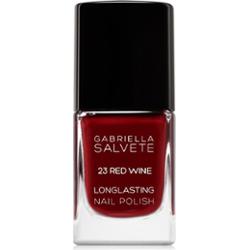 Gabriella Salvete Longlasting Enamel długotrwały lakier do paznokci z wysokim połyskiem odcień 23 Red Wine 11 ml