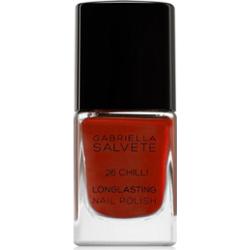 Gabriella Salvete Longlasting Enamel długotrwały lakier do paznokci z wysokim połyskiem odcień 26 Chilli 11 ml