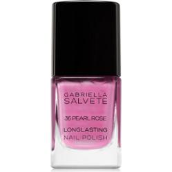 Gabriella Salvete Longlasting Enamel długotrwały lakier do paznokci z perłowym blaskiem odcień 36 Pearly Rose 11 ml