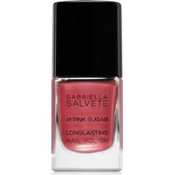 Gabriella Salvete Longlasting Enamel długotrwały lakier do paznokci z perłowym blaskiem odcień 41 Pink Sugar 11 ml