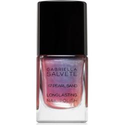 Gabriella Salvete Longlasting Enamel długotrwały lakier do paznokci z perłowym blaskiem odcień 47 Pearl Sand 11 ml