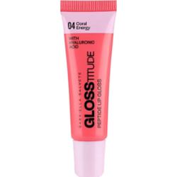 Gabriella Salvete Glosstitude Peptide Lip Gloss nawilżający błyszczyk do ust odcień 04 Coral Energy 10 ml