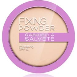 Gabriella Salvete Fixing Powder Hydrating delikatny puder w kompakcie SPF 15 odcień 01 Pure Nude 8 g